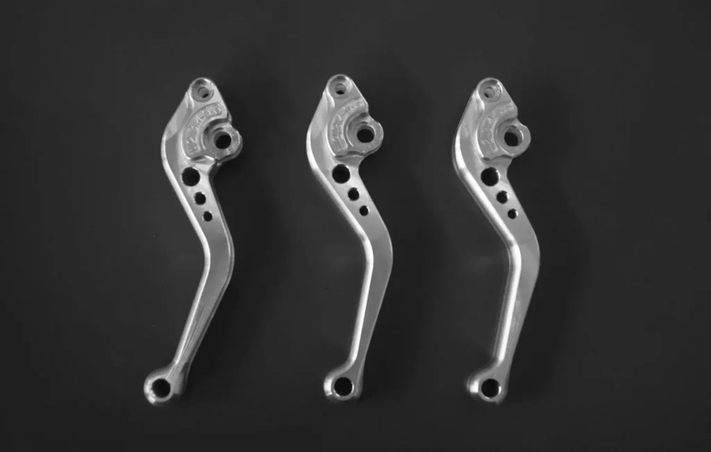 Motorcycle Hand Lever Polishing: From Rough Surface to Mirror Finish