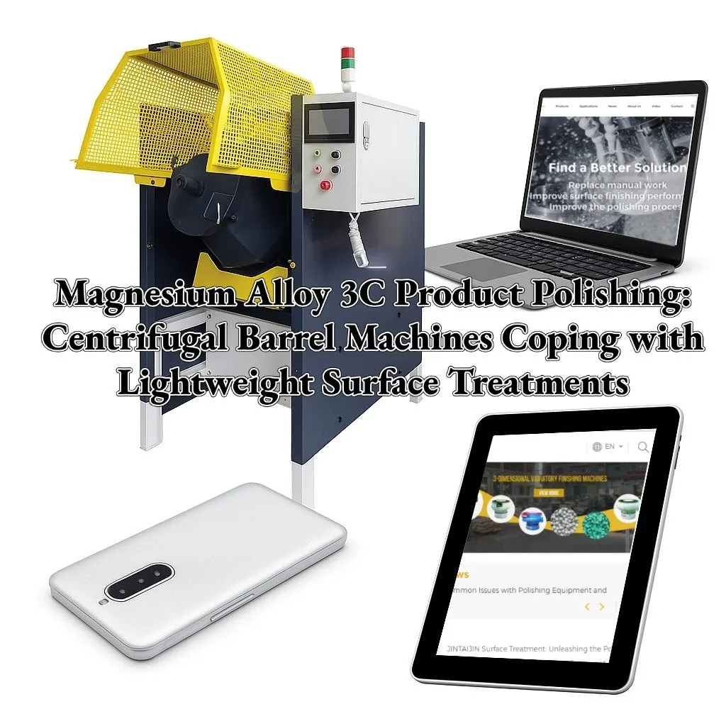 Magnesium Alloy 3C Product Polishing: Centrifugal Barrel Machines Coping with Lightweight Surface Treatments​