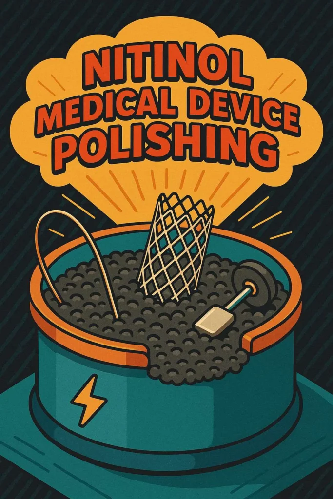 Nitinol Medical Device Polishing: Magnetic Finishing Machine for Complex Structures of Memory Metals