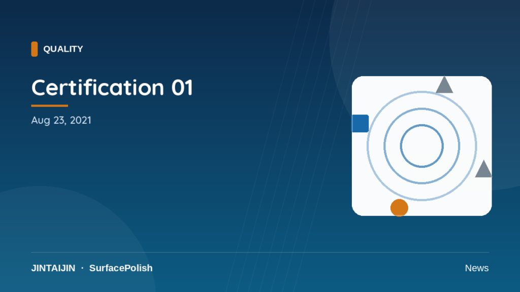 Certification 01-surface-polish.com
