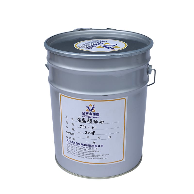 A 20 kg drum of fine metal liquid compound: the grade that produces the final colour on steel